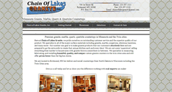 Desktop Screenshot of chainoflakesgranite.com